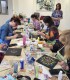 Art therapy workshop to create Mandalas in dots, in Bucharest