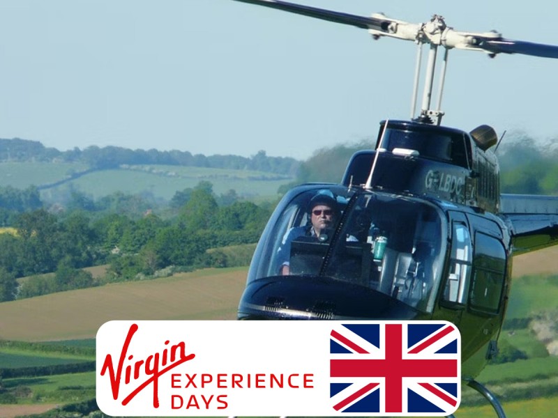 Zbor cu elicopterul, de 30 de minute, pentru doua persoane, in 52 de locatii, la alegere, din UK