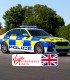 Experienta de pasager intr-o masina de politie in 9 locatii, la alegere, din UK