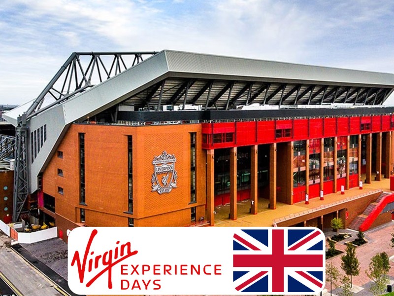 Liverpool FC stadium tour and museum admission for one adult and one child in Merseysid