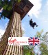 Bungee jumping for two from 30 meters in Wales