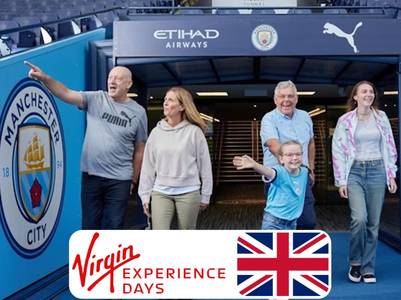Visit Manchester City Stadium with your family