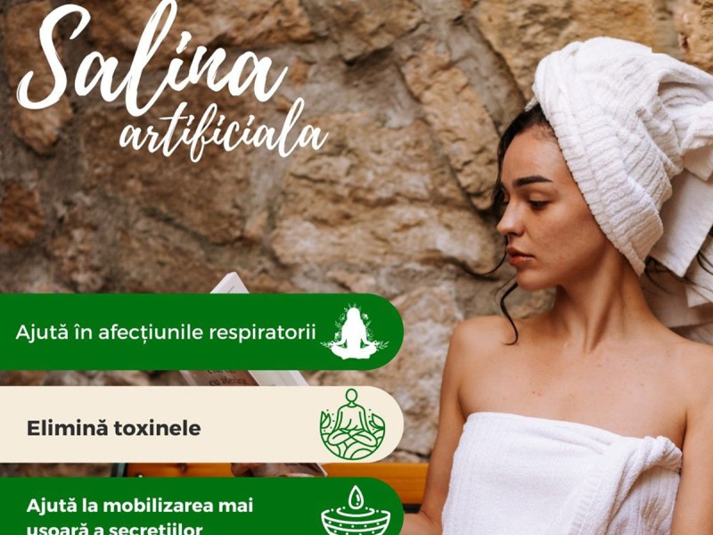 Improve your wellbeing - saline + relaxation massage in Cluj
