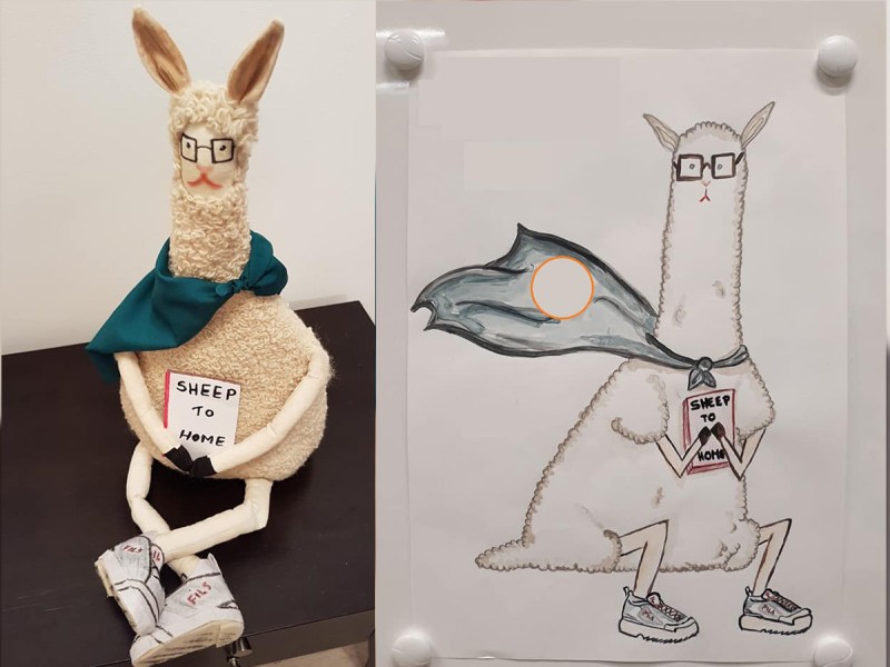 Your child's drawing comes to life and becomes a toy