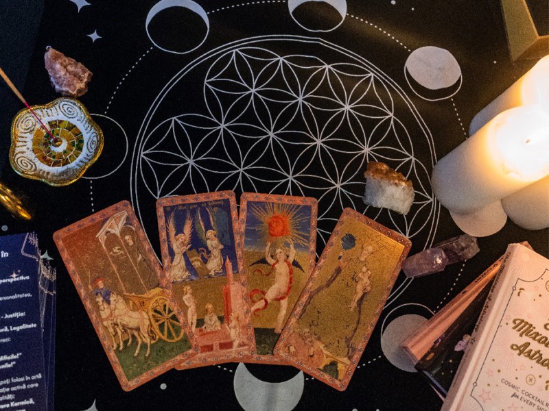 Curs individual de tarot - 4 sedinte saptamanale, online