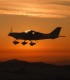 Initiation flight over Targoviste city