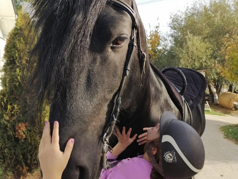 Nature adventure for kids - Horseback riding in Iasi