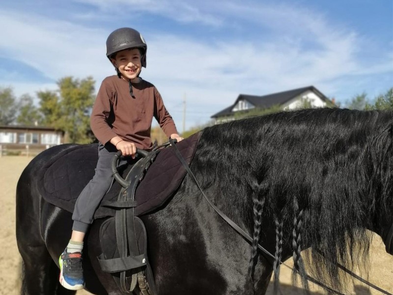 Nature adventure for kids - Horseback riding in Iasi