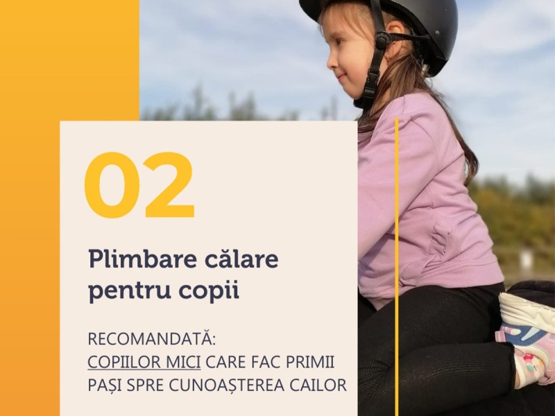 Nature adventure for kids - Horseback riding in Iasi