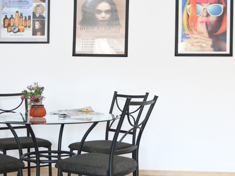 Keratin hair repair and straightening treatment in Bucharest