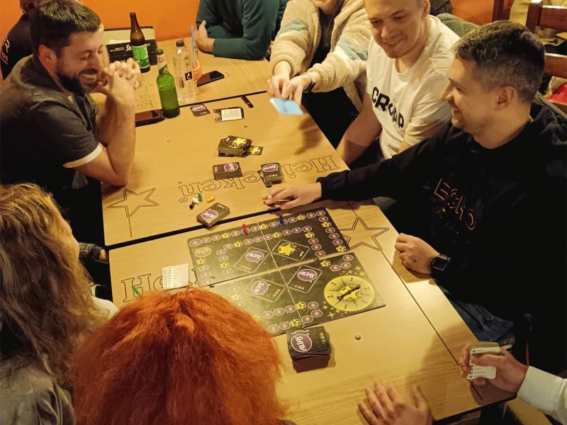 Board Games evening with friends, in Bucharest