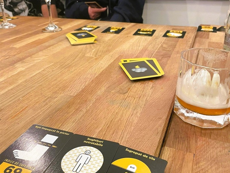 Board Games evening with friends, in Bucharest