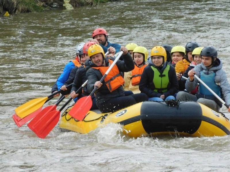 Aventura pe apa - Rafting pe raul Bistrita