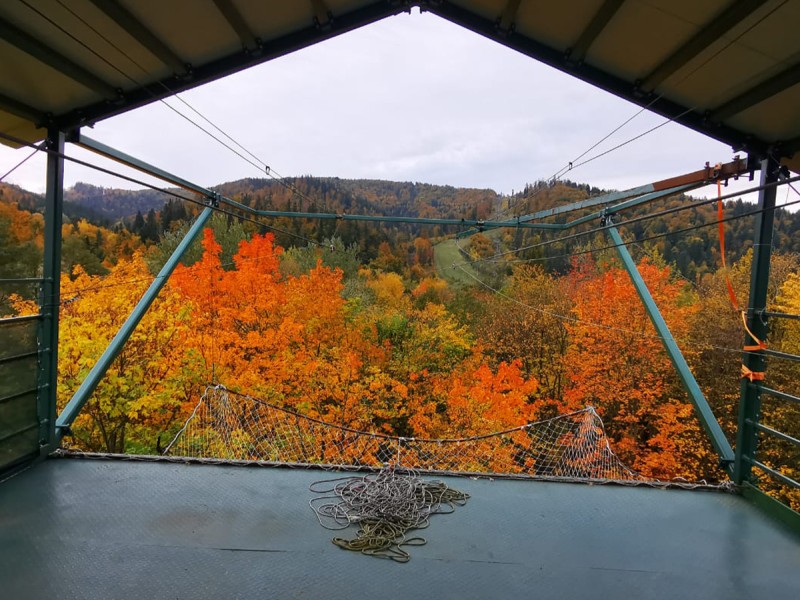 Mega Tiroliana Bucovina - Adventure on the largest zip line in Romania