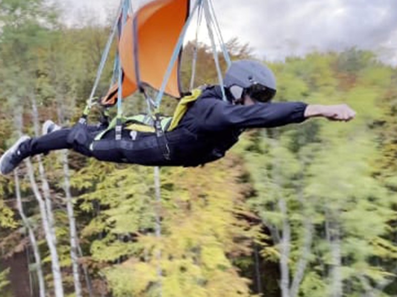 Mega Tiroliana Bucovina - Adventure on the largest zip line in Romania