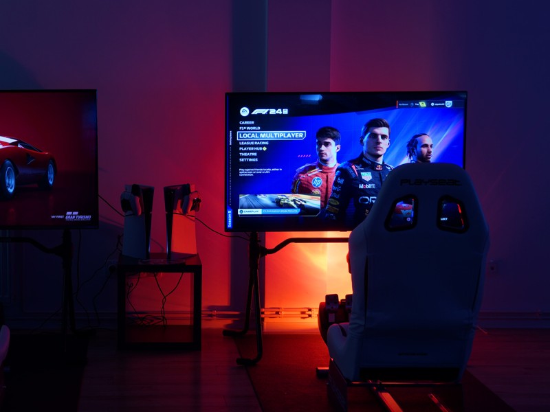 Car racing simulator in Cluj