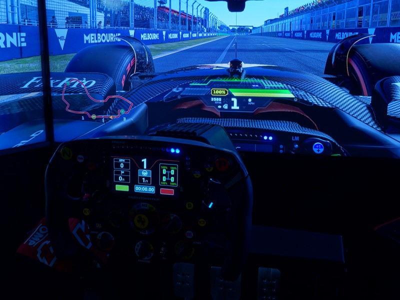 Simulator de curse cu masini, in Cluj
