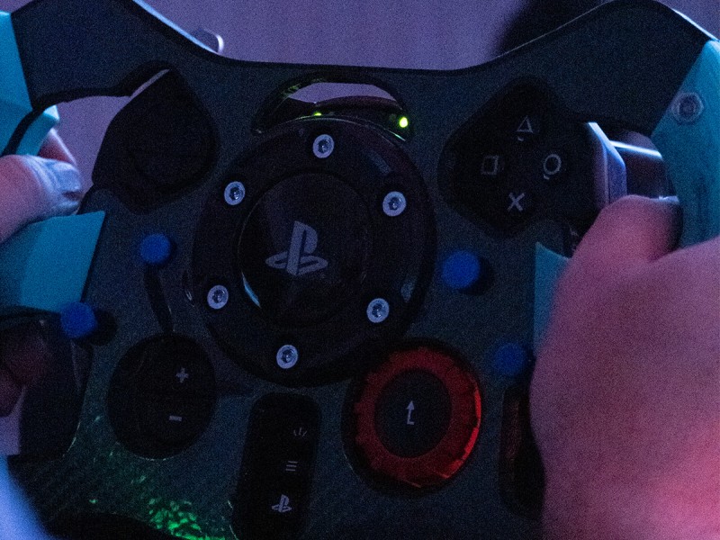 Car racing simulator in Cluj