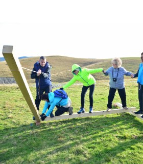 Outdoor teambuilding games, in Sibiu