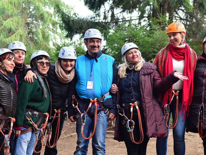 Outdoor teambuilding games, in Sibiu