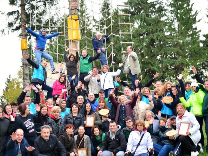 Outdoor teambuilding games, in Sibiu