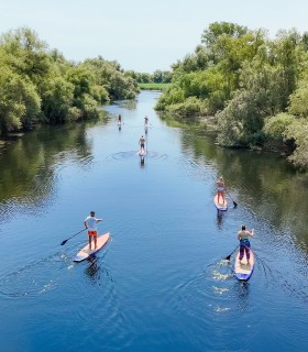 Vacanta de 2 nopti si plimbare cu catamaranul si SUP, Tulcea - Mila 23 si retur