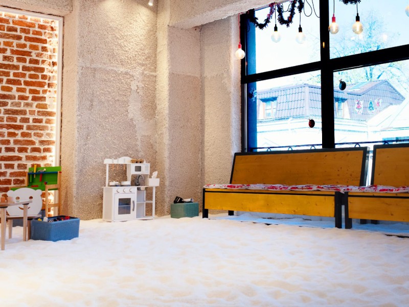 Halotherapy for children and adults at an artificial salt mine in Bucharest