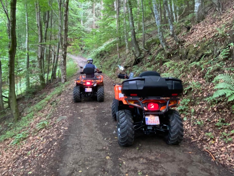 Traseu Molhasurile-Capatanii cu ATV-ul, de 5 ore, in Cluj