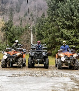 Traseu Paltinita-Busesti-Balta cu ATV-ul, de 2 ore, in Cluj