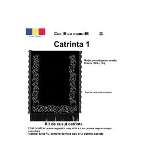 Kit de cusut ie, catrinta sau traista, cu livrare in Romania