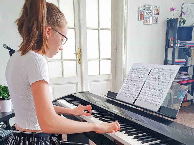 Harmony of music - keyboard, string, drum, and singing lessons in Bucharest