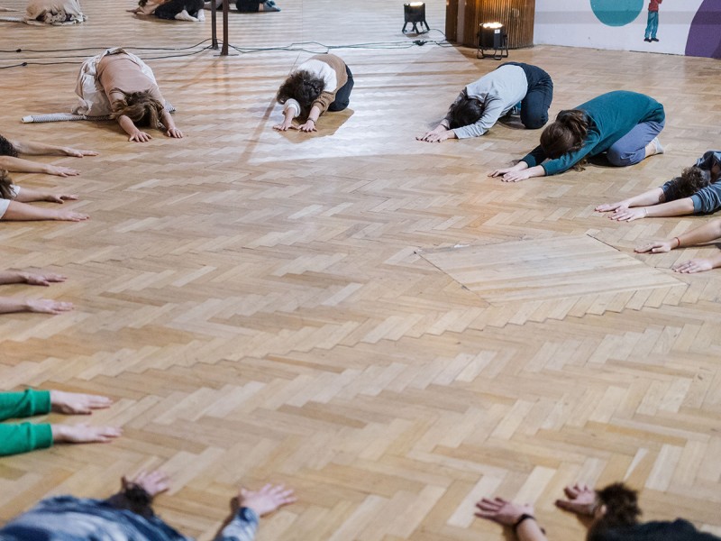 Dance therapy with Irina Marinescu in Bucharest