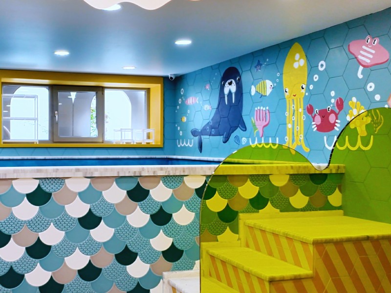 Aquatic gymnastics in a pool dedicated exclusively to your baby, in Bucharest