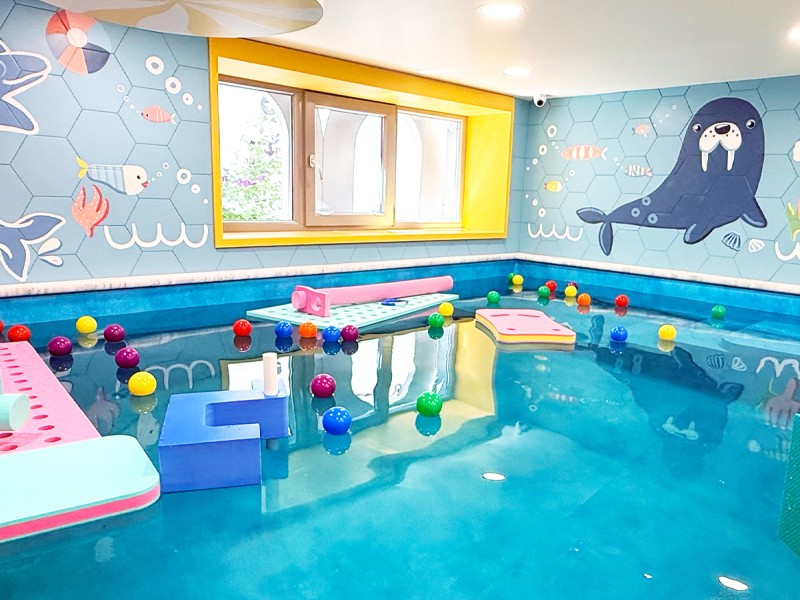 Aquatic gymnastics in a pool dedicated exclusively to your baby, in Bucharest
