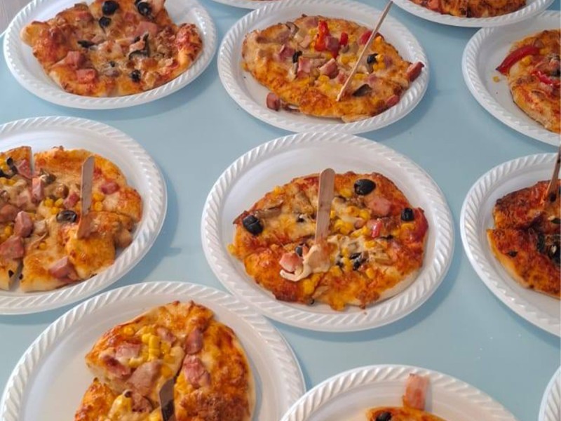 Cooking workshops organized at the company's headquarters for employees or their children