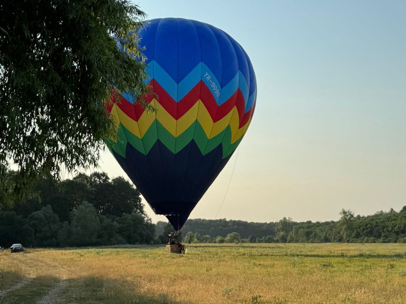 The sky is the limit in a hot air balloon, near Bucharest