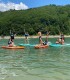 Stand up paddle - vasleste pe placa de surf in delta Neajlovului