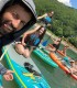 Stand up paddle - vasleste pe placa de surf in delta Neajlovului