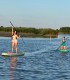 Stand up paddle - vasleste pe placa de surf in delta Neajlovului