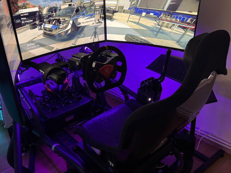 Experience authentic sports driving with a professional racing simulator in Cluj