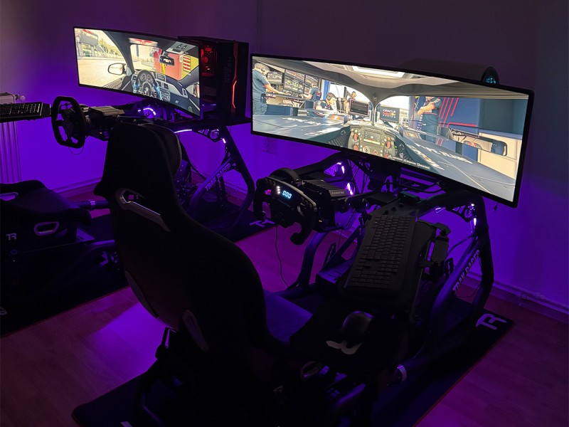 Experience authentic sports driving with a professional racing simulator in Cluj