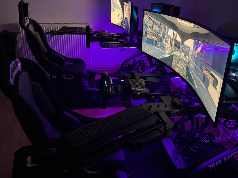 Experience authentic sports driving with a professional racing simulator in Cluj