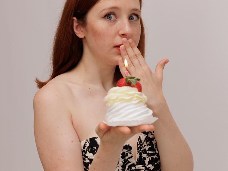 Birthday photo shoot with an anniversary theme in Bucharest