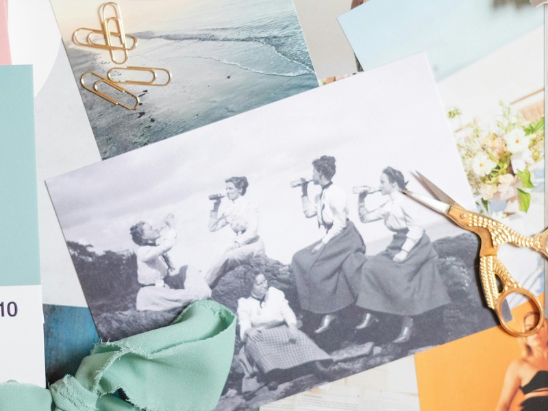 Collage workshop, personal development in Bucharest