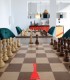 Chess activities in a special location in Bucharest