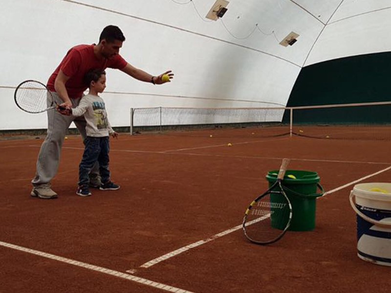 Tennis lessons for children in Bucharest