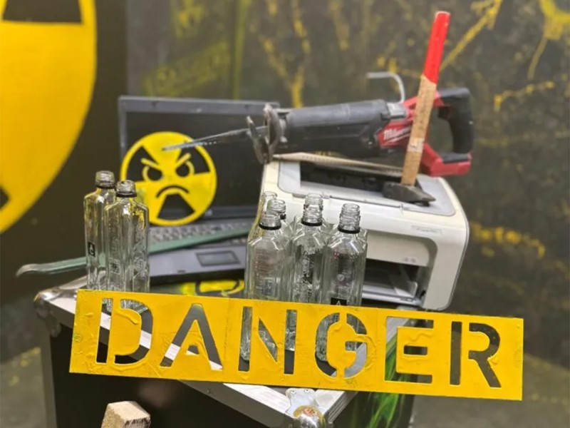 Hai sa spargem! Rage Room in Bucuresti