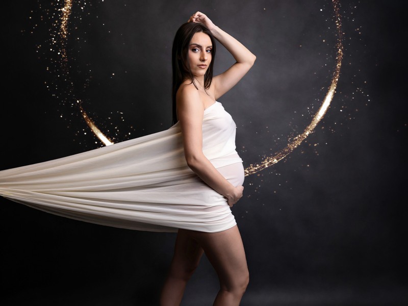 Sedinta foto de maternitate - cadou pentru o viitoare mamica