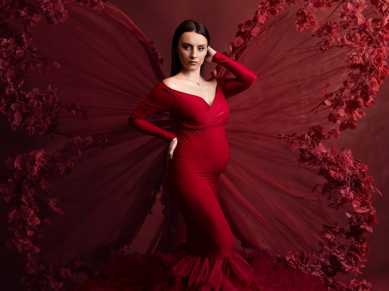 Sedinta foto de maternitate - cadou pentru o viitoare mamica