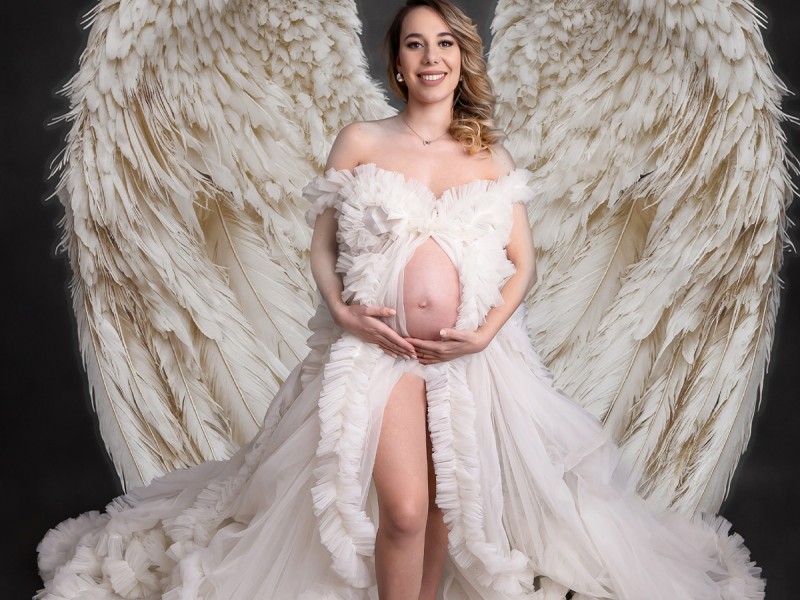 Sedinta foto de maternitate - cadou pentru o viitoare mamica